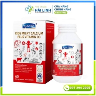 Viên uống bổ sung calci cho bé Kids Milky⚡Nhập khẩu Úc⚡️