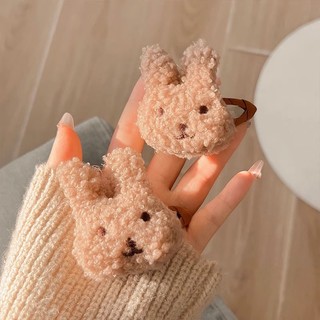 Kẹp Tóc Thỏ Lông Xù Dễ Thương