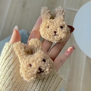 Kẹp Tóc Thỏ Lông Xù Dễ Thương
