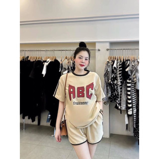 Bộ bầu cotton mùa hè thoáng mát