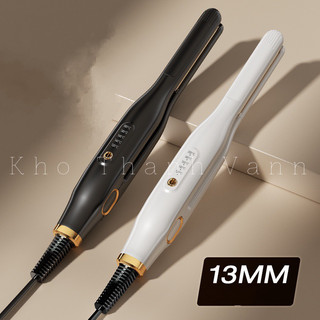 Máy uốn tóc nam, máy tạo kiểu tóc cho nam,nữ 2 in1, ép size 13mm,máy duỗi tóc mini