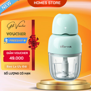 Máy xay thịt thực phẩm bear qsj-b01p1 xay cực êm - bảo hành 18 tháng