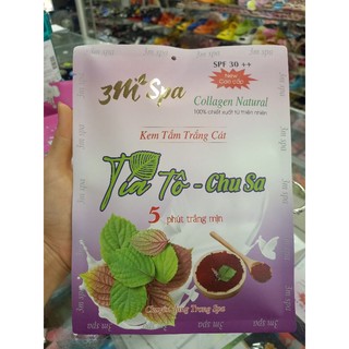 Kem Tắm trắng cát tía tô - chu sa RADIANT 5 phút trắng mịn chuyên dùng trong spa