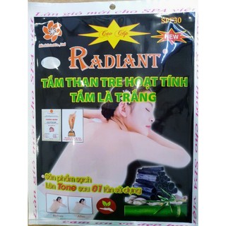 Tắm trắng than tre hoạt tính tắm là trắng Radiant