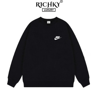 Áo Sweater Richky Premium Nỉ Nike Small Logo Left