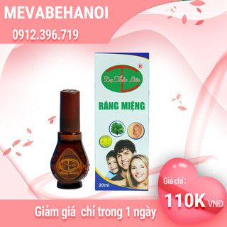 Tinh dầu răng miệng dạ thảo liên 5ml thảo dược thiên nhiên, da thao lien oral essential oil 100% natural 5ml