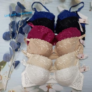 Áo ngực Haomei cài trước Form to không mút ren siêu đẹp [739]. Size 36-38-40