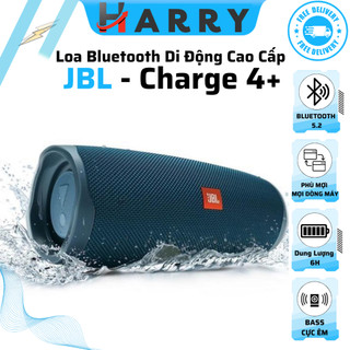 Loa bluetooth jbl charge 4, loa mỹ công suất 30w, âm thanh chất lượng cao kháng nước ipx7 bass cực ấm