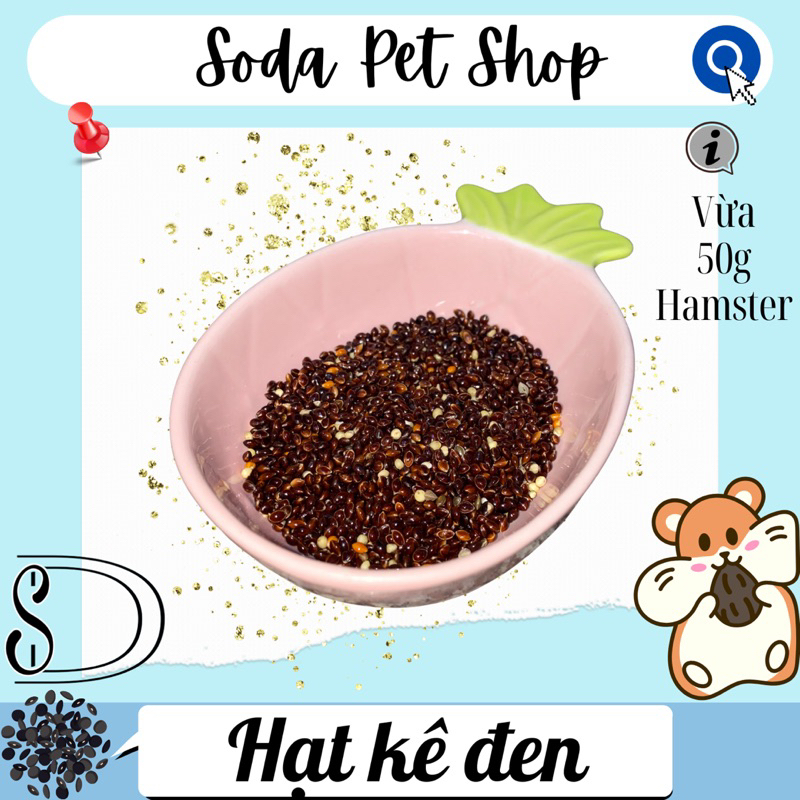 Hạt Kê Đen Cho Hamster