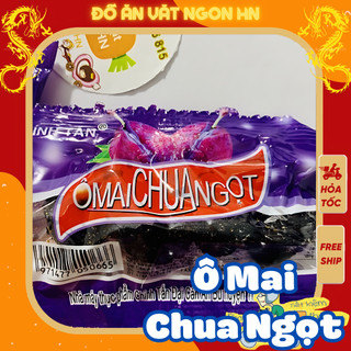 ô mai chua ngọt 3 gói đồ ăn vặt cổng trường ô mai ngon