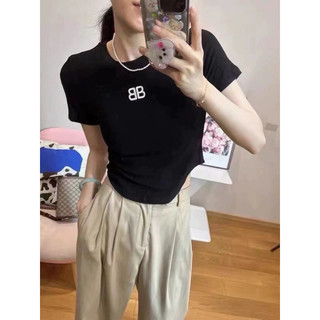 Áo cotton thêu ngực bb quảng châu 2024🧸🎀🥰