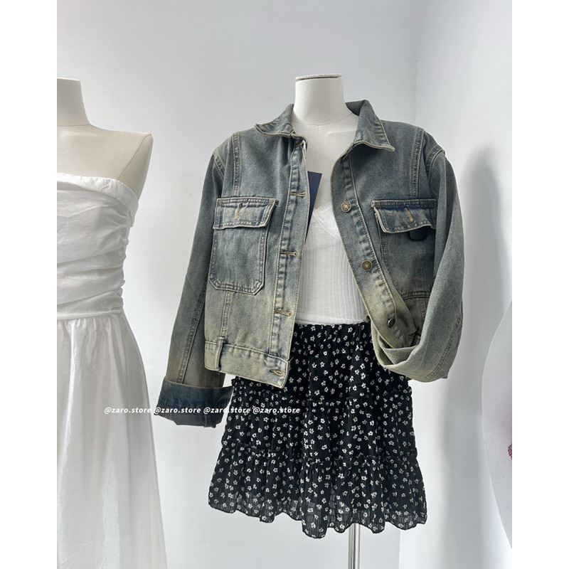 Áo khoác denim new[HÌNH THẬT]