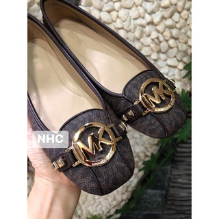 Giày Búp Bê Michael Kors Brown ( 2 Đinh)