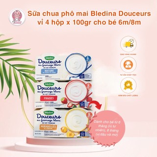 [ Date 2024] Sữa chua phô mai bledina Pháp