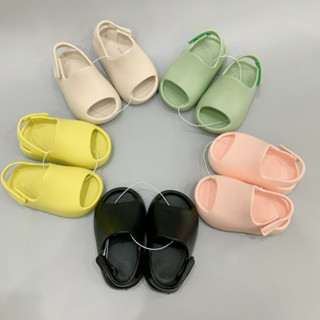 Dép Bánh Mì siêu mềm phong cách Hàn Quốc cho bé đế chống trơn trượt - Dép Cross nhiều màu có quai dán cho trẻ em