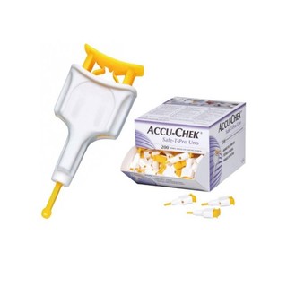 Kim lấy máu accu-check safe-t-pro uno, không đau khi lấy máu với đầu kim siêu nhỏ, date mới nhất