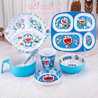 ☘️Tô chén bát ly cốc muỗng thìa dĩa nĩa Doremon Doraemon