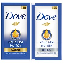 Dây dầu gội, dầu xả Dove 10 gói x 6g