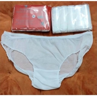 Chuyên sỉ Quần lót giấy cotton loại 1 hàng đẹp sét 5 gói =25 quần
