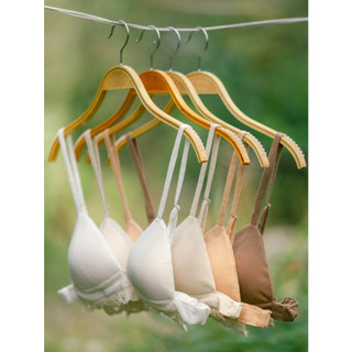 Xoăn | Combo Áo brallete tone be Mộc Miên vải linen không gọng mút mỏng