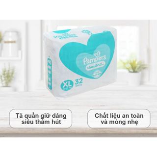 Tã quần Pampers tiết kiệm size XL32 (12-17 kg)