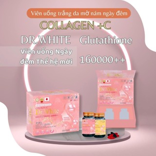 Viên uống trắng da collagen+C Glutathione 16000++ Giúp mờ nám, giảm thâm