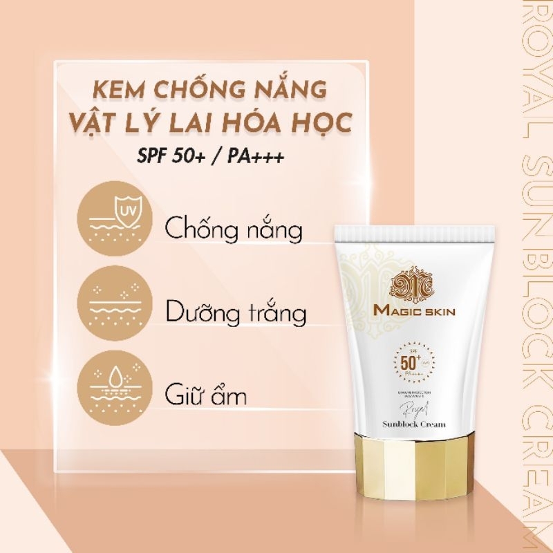 Kem chống nắng magic skin