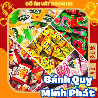 Đồ ăn vặt 100g bánh quy ăn thử ăn vặt ngon hấp dẫn giá rẻ