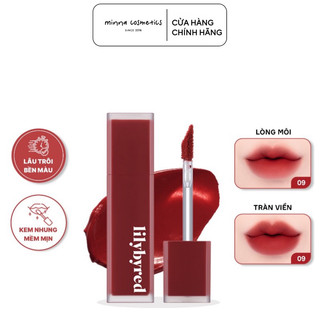 Son kem nhung lì lilybyred mood liar velvet tint