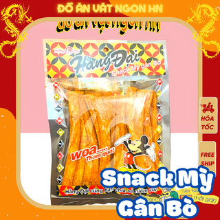 Que cay snack mì gân bò hằng đại tăm cay ăn vặt cổng trường ngon hấp dẫn giá rẻ