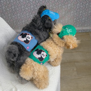 Tã Vải Thêu Cho Chó, Bỉm Tã Cho Thú Cưng Phong Cách Hàn - Hàng Loại 1 Hiha Pets TVCD01