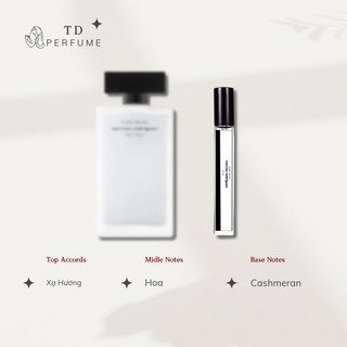 10ml - narciso pure musc • nar trắng | nước hoa mini