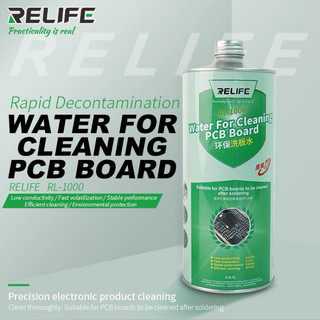 [Ảnh thật] Nước rửa main bo mạch RELIFE RL-1000 không mùi lọ 1L/1050gram