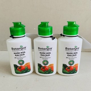 Combo nước rửa rau quả BOTANIKA chai 80ML