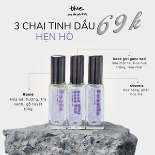(SEXY) COMBO 3 CHAI TINH DẦU NƯỚC HOA 5ML THƠM 8H-24H