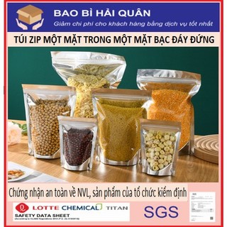 Bán lẻ từ 1 chiếc túi Zip ghép bạc. Shop khai trương nhiều ưu đãi khi mua hàng. Túi zip dày dặn chống thấm tuyệt đối