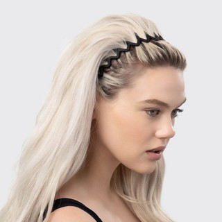 Cài tóc Kitsch Zig Zag Headband 2pc - Black & Tort