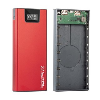 Box sạc dự phòng 8 pin 18650 sạc nhanh 22.5w