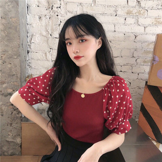 Áo thun gân tay bi mặc 2 kiểu