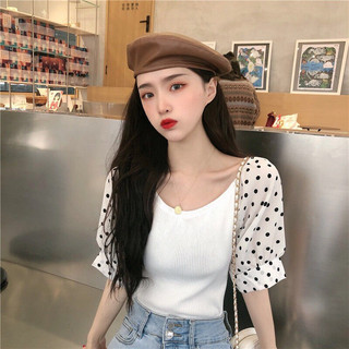 Áo thun gân tay bi mặc 2 kiểu