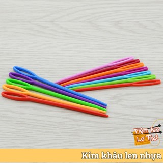 Kim khâu len bằng nhựa - 5 chiếc