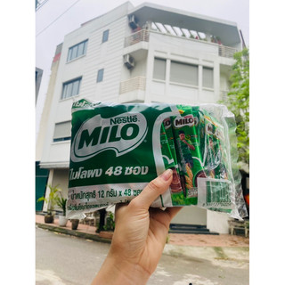 1 Bịch 48 gói Milo Thái Lan hoà tan ( Ngọt Ít)