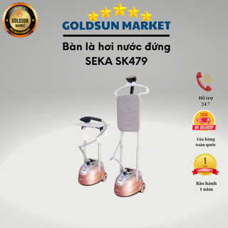 Bàn là hơi nước đứng SEKA SK479 hàng chính hãng kèm bàn ủi công suất 2000W, phù hợp mọi loại vải