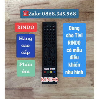 Remote điều khiển Tivi Rindo cao cấp