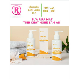 Sữa rửa mặt tinh chất nghệ curcumin tâm an chai 150ml dành cho mọi loại da