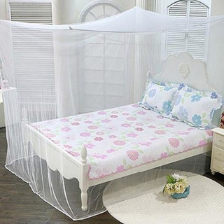 Màn tuyn trắng,mùng ,màn tuyn chống muỗi không cửa đủ kích thước EmmiBedding