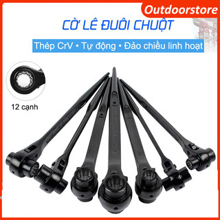 🔥FREESHIP🔥 Cờ lê đuôi chuột, cờ lê giàn giáo tự động thép cao cấp CR-V, tuýp giàn giáo đa năng 2 đầu
