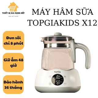 Máy hâm sữa đun nước pha sữa bình đun nước hâm sữa máy ủ sữa giữ nhiệt thông minh ấm đun nước TOPGIAKIDS X12 (M3-01)