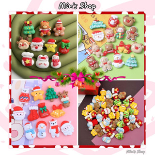 Set 100 charm NOEL 2025 nhiều mẫu đẹp dùng trang trí, slime,...(KO PHẢI CHARM NAIL)