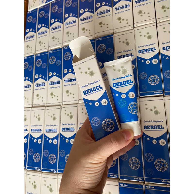 Gel làm sạch, sát khuẩn da Gergel